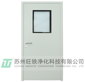凈化鋼制門食品電子無(wú)塵車間門廠房密閉通道門鋼質(zhì)凈化門